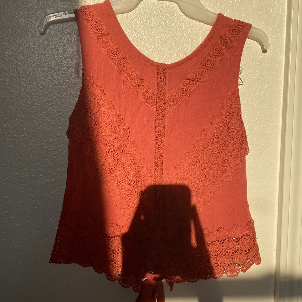 Self 💜 E Pink and red dress up shirt